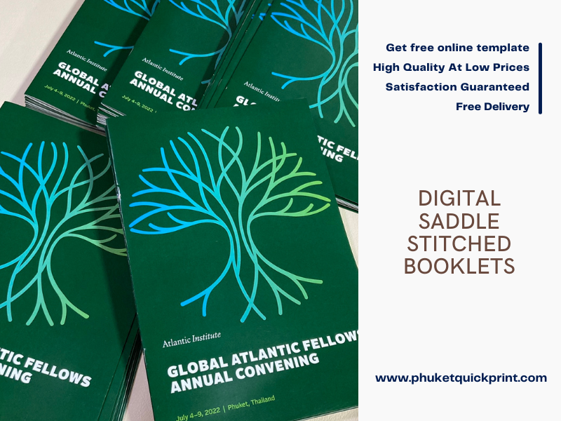 Digital Saddle Stitched Booklets